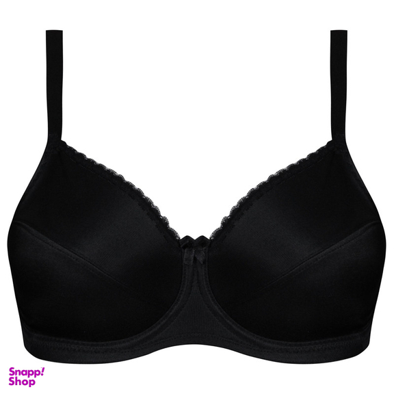 سوتین زنانه شاندرمن مدل فنردار کد 5080-2370-04 رنگ مشکی