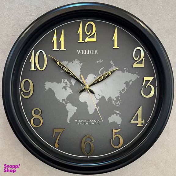 ساعت دیواری ولدر طرح جهان نما کد 545