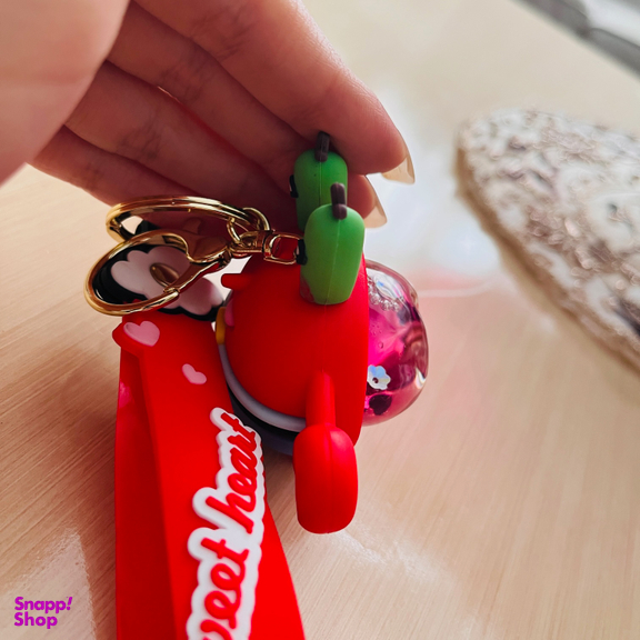 جاکلیدی مدل سیلیکونی طرح آقای خرچنگ آکوریومی کد JIMI110