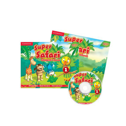 کتاب American Super Safari 1 اثر جمعی از نویسندگان انتشارات کمبریدج به همراه سی دی