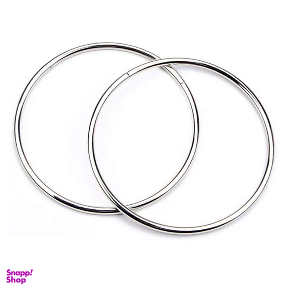 گوشواره نقره زنانه گیرا مدل حلقه ای G99-2.5