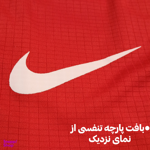 ست تاپ و شلوارک و اسکارف ورزشی مردانه کد 1541 رنگ قرمز