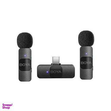 میکروفون بی‌ سیم یقه ای بویا مدل BOYA BY-V20