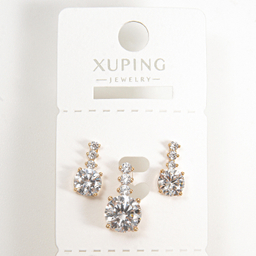 نیم ست زیور زنانه ژوپینگ کد 1170981460