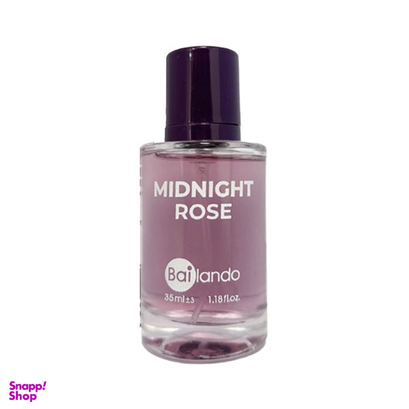 عطر جیبی زنانه بایلندو مدل Midnight Rose حجم 35 میلی لیتر