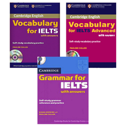 کتاب Grammar and Vocabulary for IELTS اثر Pauline Cullen انتشارات هدف نوین مجموعه 3 جلدی