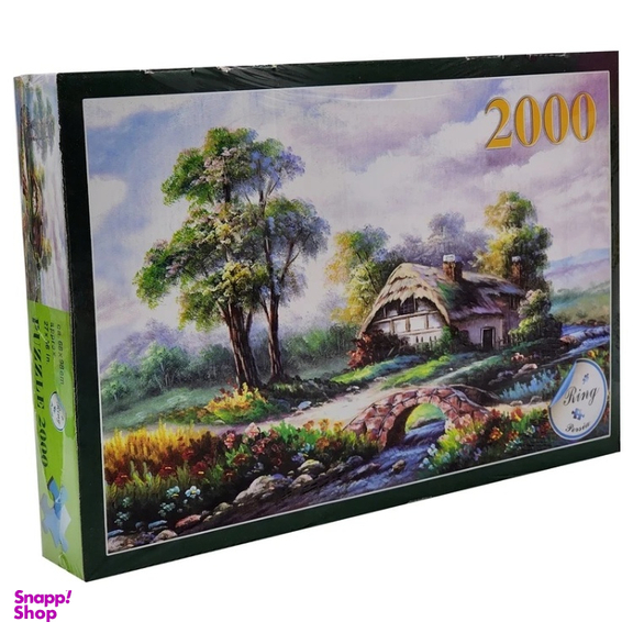 پازل 2000 تکه رینگ مدل کلبه طبیعت