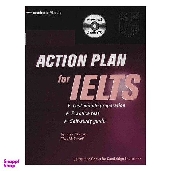 کتاب Action Plan For Ielts Academin اثر جمعی از نویسندگان انتشارات کمبریدج