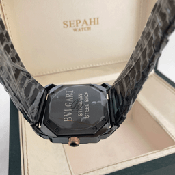 ساعت مچی عقربه ای مردانه بولگاری مدل BT02
