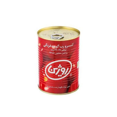کنسرو رب گوجه فرنگی روژین وزن 400 گرم