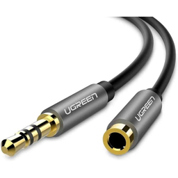 کابل تبدیل 3.5mm Male به 3.5mm Female یوگرین مدل AV118 کد 10595 طول 3 متر