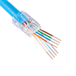 سوکت شبکه CAT6 مدل OPEN END بسته 25 عددی