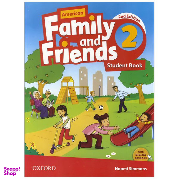 کتاب American Family and Friends 2 اثر Naomi Simmons انتشارات زبان مهر به همراه سی دی