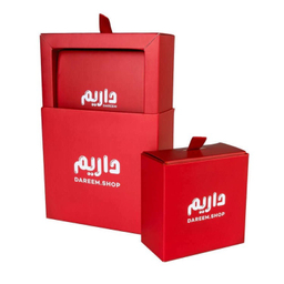 گوشواره طلا 18 عیار زنانه داریم طرح مربع دورنگ