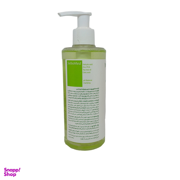 ژل شستشو صورت مدانسر مدل SeboMed مناسب پوست چرب و مختلط حجم 275 میلی لیتر