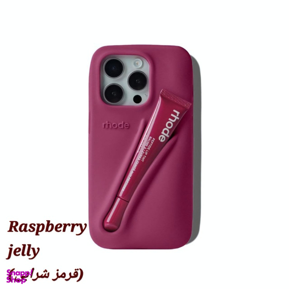 ست کاور گوشی موبایل و لیپ گلاس مدل RHODE مناسب اپل iPhone 16