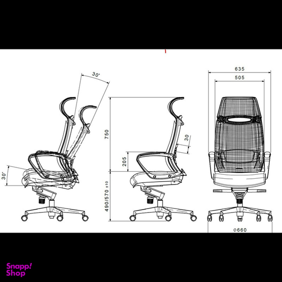 صندلی مدیریتی لیو مدل I91S