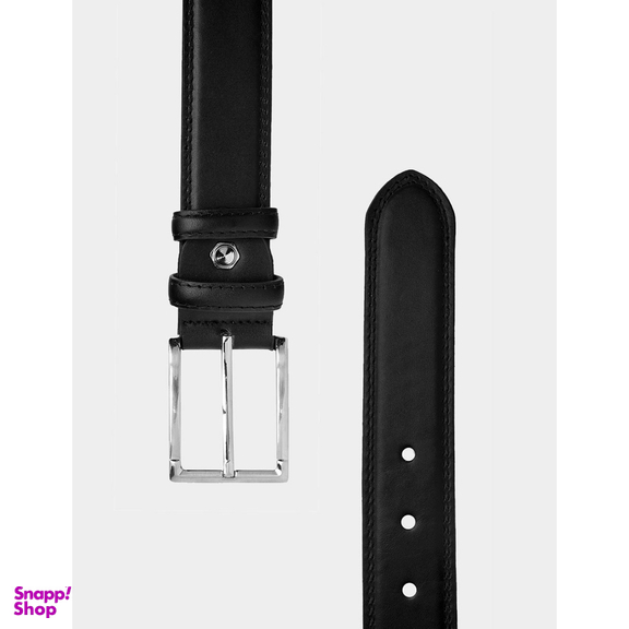 کمربند مردانه دودوخت نوین چرم مدل آنالین کد SS-BT0550 سایز 115 سانتی متر