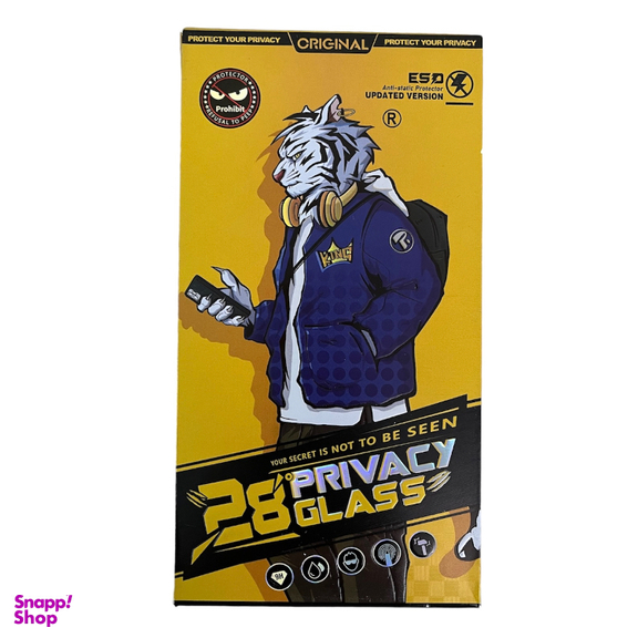 محافظ صفحه نمایش گوشی تایگر آنتی استاتیک و پرایوسی مناسب اپل iPhone 16 Pro Max