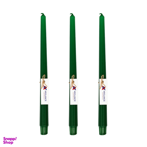 شمع آرولنس طرح قلمی مدل L30 بسته 3 عددی