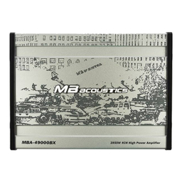 آمپلی فایر خودرو ام بی آکوستیکس مدل MBA-49000BX