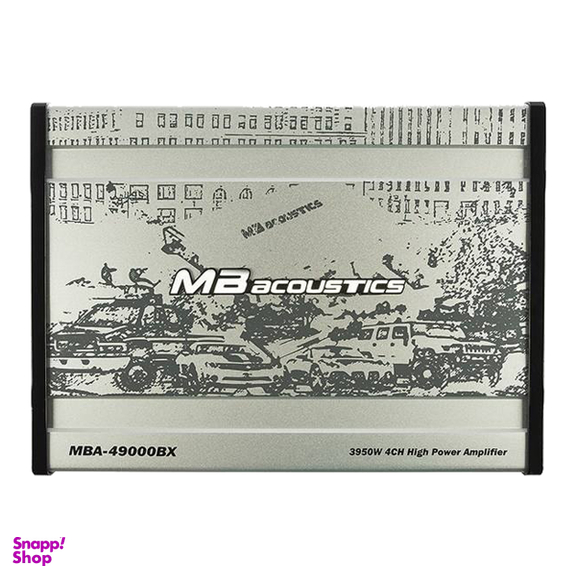 آمپلی فایر خودرو ام بی آکوستیکس مدل MBA-49000BX
