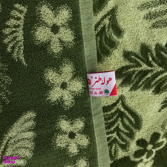 حوله حمام هنر طرح پادانا سایز 170×100 سانتی‌متر