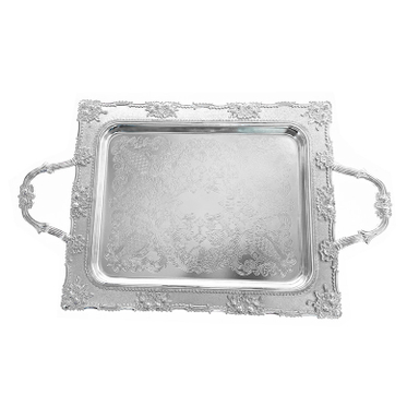 سینی پیتر پیوتر مدل گل رز مستطیلی کد 8553