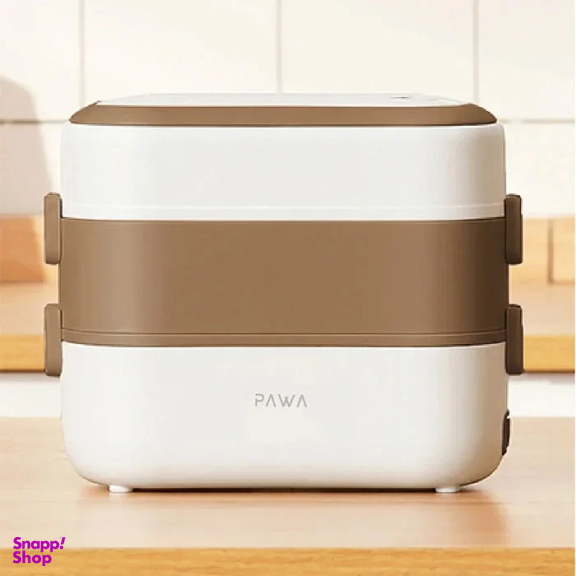جعبه ناهار دولایه برقی پاوا مدل pw-dmlel2l