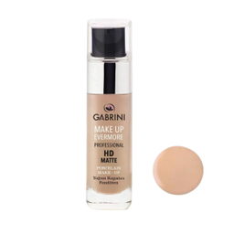کرم پودر شیشه ای گابرینی شماره 01 مدل HD Matte Makeup حجم 30 میلی لیتر