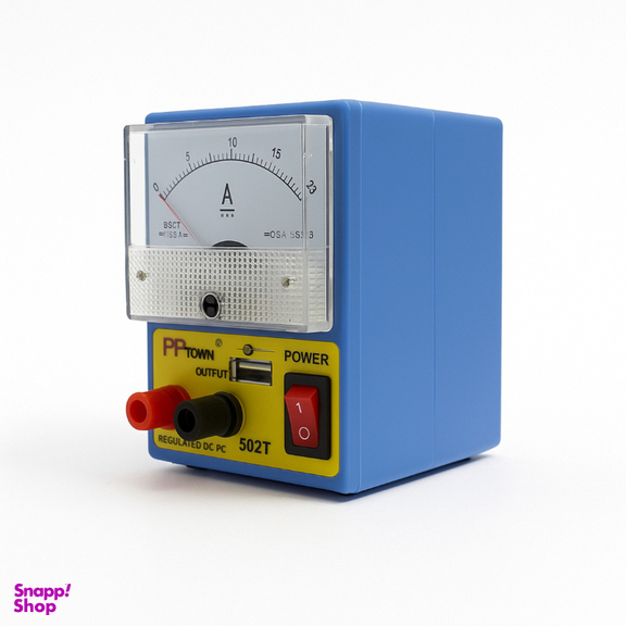 منبع تغذیه DC قابل تنظیم مدل PP Woneng 502T