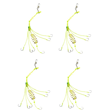 فنر فیدر ماهیگیری مدل 9 بسته 4 عددی