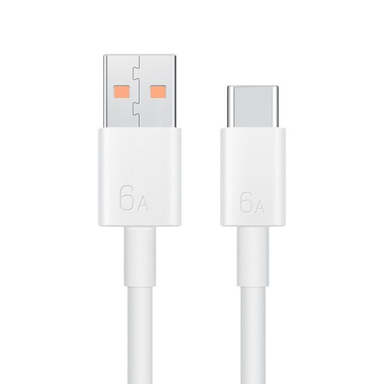 کابل تبدیل USB به Type-C هوآوی مدل 6A Super Charge طول 1 متر