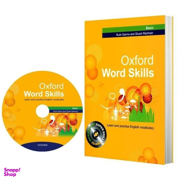کتاب oxford word skills basic اثر Ruth Gairns and Stuart Redman انتشارات oxford به همراه سی دی