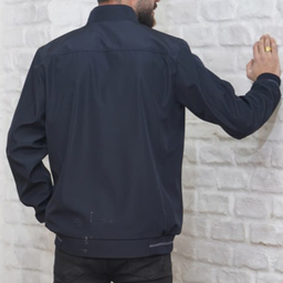 کاپشن بهاره مردانه مدل سهند رنگ سرمه ای