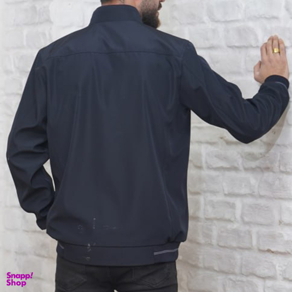 کاپشن بهاره مردانه مدل سهند رنگ سرمه ای