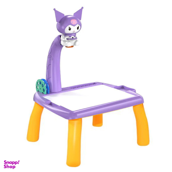 بازی آموزشی رنگ آمیزی ناب سل مدل میز نقاشی پروژکتوردار طرح کرومی