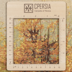 تابلو فرش دستباف سی پرشیا مدل منظره پاییزی کد 903427