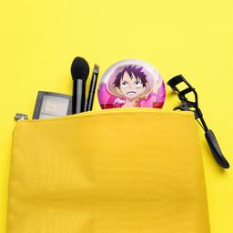 آینه جیبی خندالو مدل لوفی انیمه وان پیس One Piece  کد 17253