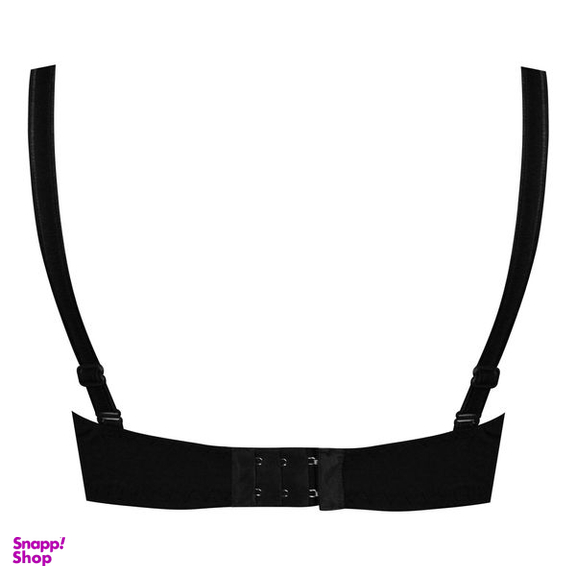 ست شورت و سوتین زنانه پانیذ مدل فنردار گیپور گلدار کد 9013 رنگ مشکی