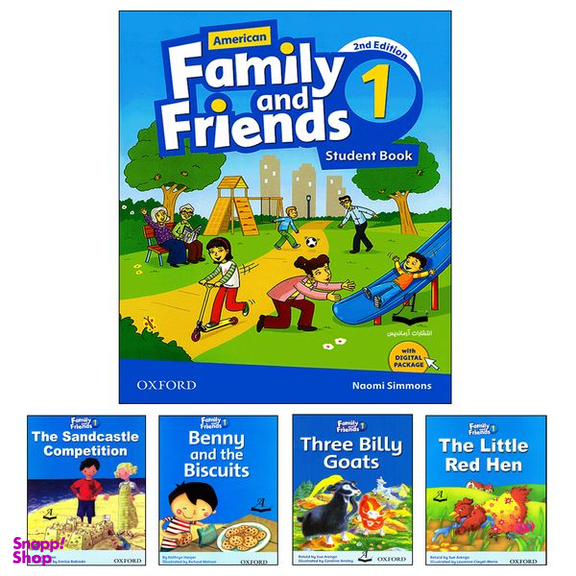 کتاب Family And Friends 1 اثر جمعی از نویسندگان انتشارات آرماندیس پنج جلدی