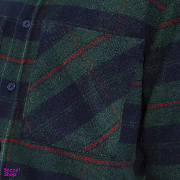 پیراهن آستین بلند مردانه ال سی وایکیکی مدل چارخونه