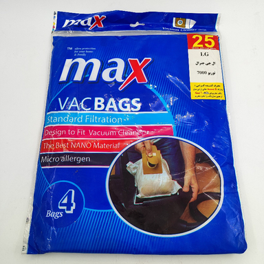 کیسه جاروبرقی مکث مدل 7000 کد 11408 بسته 4 عددی