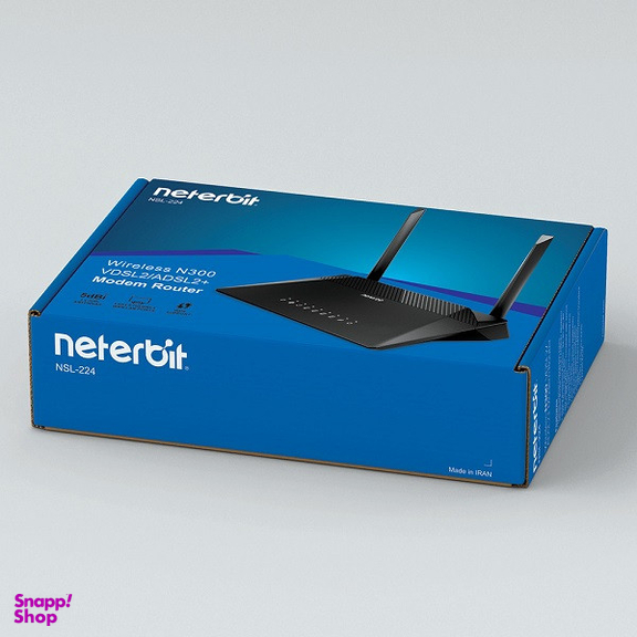 مودم روتر بی سیم نتربیت مدل VDSL2/ADSL2 Plus کد NSL-224 N300