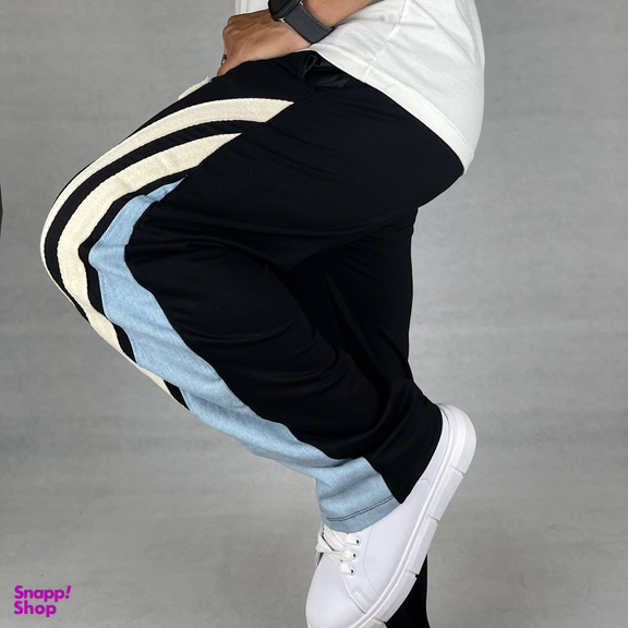 شلوار مردانه طرح بالنسیاگا مدل بگ کاستوم تکه دوزی