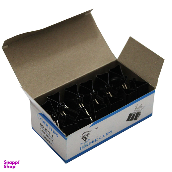 گیره کاغذ دیاموند مدل 15MM بسته 12 عددی
