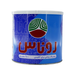 پوشرنگ آستر آلکیدی سفید براق روناس کد 100 حجم 4 لیتر
