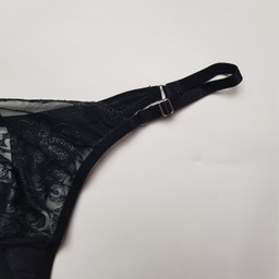 ست شورت و سوتین زنانه برتا مدل تری کد 4088AB رنگ مشکی