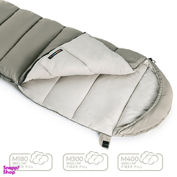 کيسه خواب 18- درجه نیچرهایک مدل Envelope W Hat Cotton M300 کد MSD02