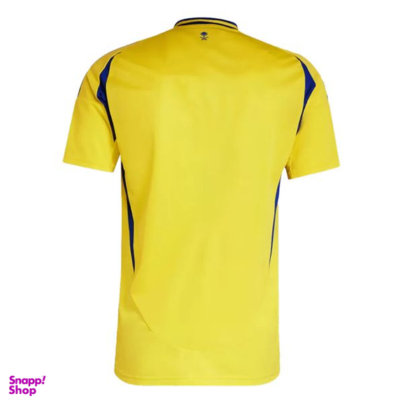 ست تیشرت و شلوارک ورزشی پسرانه مدل النصر عربستان Home 2025